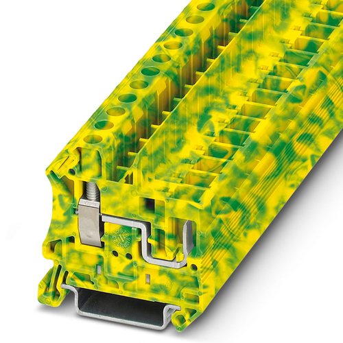 PHOENIX CONTACT -  UT 6/1P-PE - Ground terminal